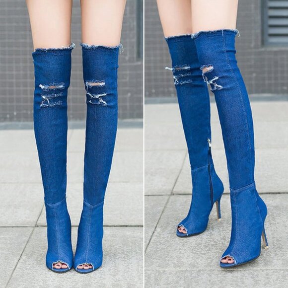 " DARK DARE DEVIL DENIM " - Blue ( BRAND NEW !!!) - Picture 1 of 4